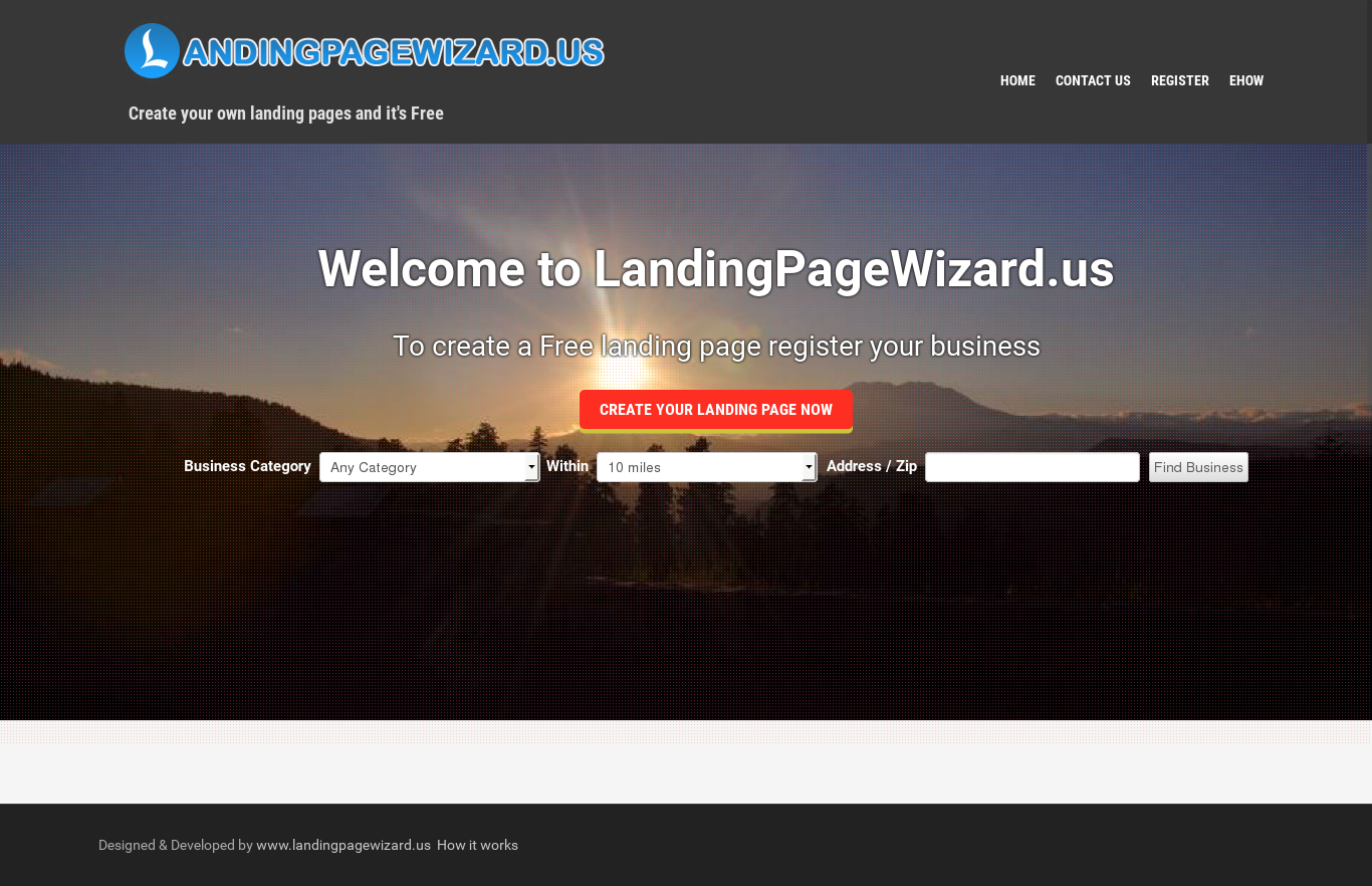 Landing Page Wizard